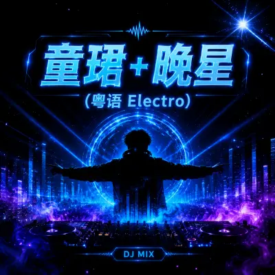 童珺 – 晚星（粤语 Electro）